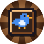 Bird Down Boss Badge